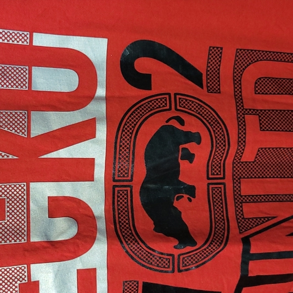 Ecko Unlimited Red Rhino Logo T-Shirt Sz 3XL - Picture 3 of 4